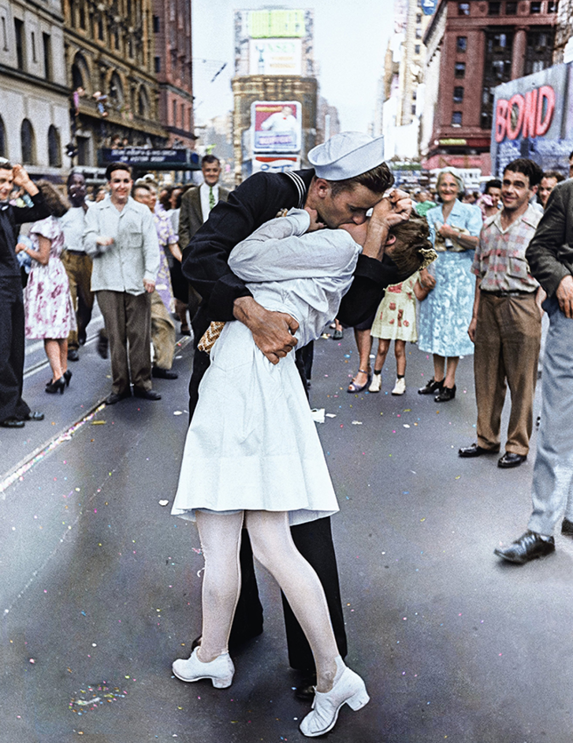 Historische foto's met het toverstafje van de kleur - NRC