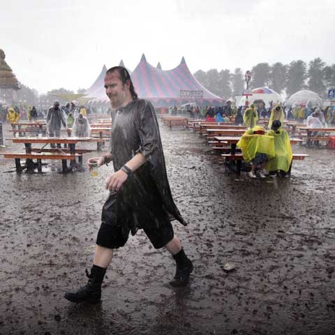 Door de regen, Lowlands 2006