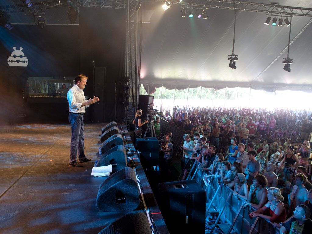 Alexander Pechtold op Lowlands